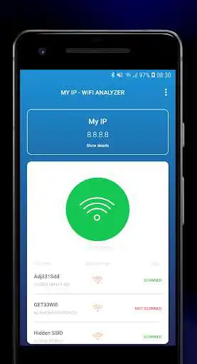 Play Wireless LAN analyzer - What is my IP ? as an online game Wireless LAN analyzer - What is my IP ? with UptoPlay