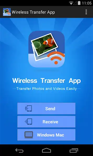 Play Wireless Transfer App as an online game Wireless Transfer App with UptoPlay