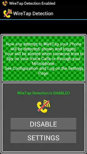 Play WireTap Detection (Anti Spy) as an online game WireTap Detection (Anti Spy) with UptoPlay