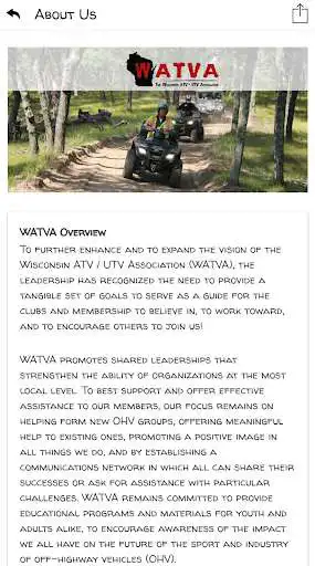 Play Wisconsin ATV / UTV Association as an online game Wisconsin ATV / UTV Association with UptoPlay