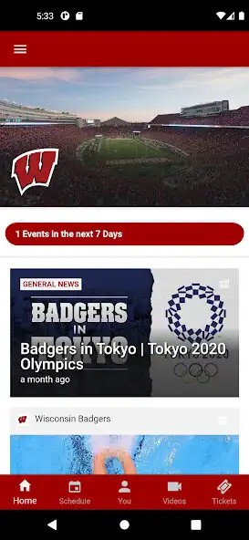 Play Wisconsin Badgers  and enjoy Wisconsin Badgers with UptoPlay