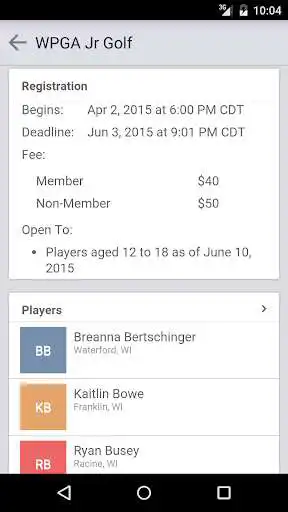 Play Wisconsin PGA Jr Foundation as an online game Wisconsin PGA Jr Foundation with UptoPlay