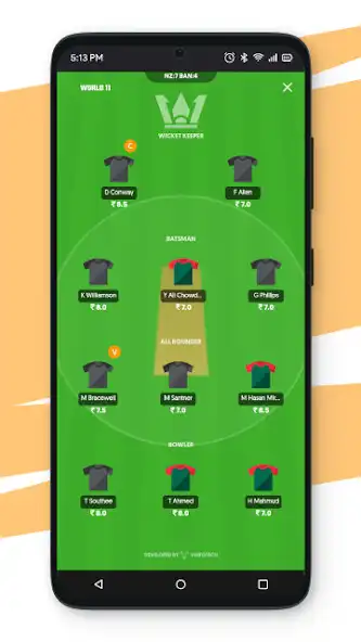 Play WISDOM11 - Fantasy Sports App as an online game WISDOM11 - Fantasy Sports App with UptoPlay