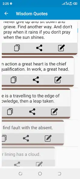Play Wisdom Quotes App as an online game Wisdom Quotes App with UptoPlay
