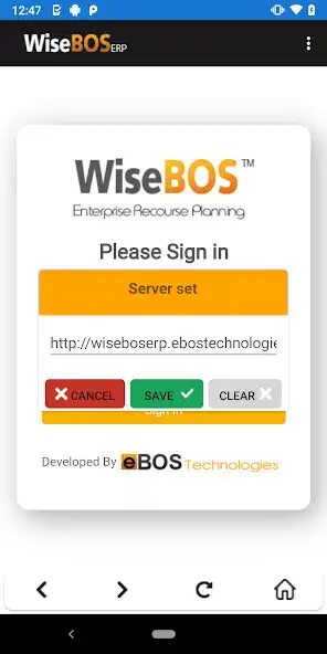 Play WISEBOS ERP as an online game WISEBOS ERP with UptoPlay