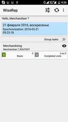 Play WiseRep merchandising (demo)