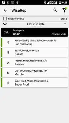 Play WiseRep merchandising (demo)