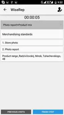 Play WiseRep merchandising (demo)