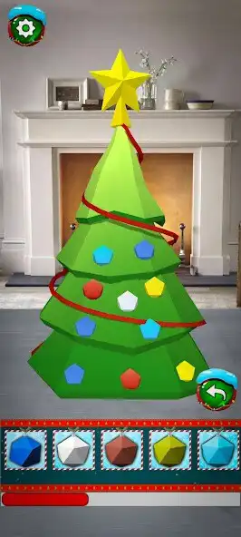Play Wish Christmas Tree 3D as an online game Wish Christmas Tree 3D with UptoPlay