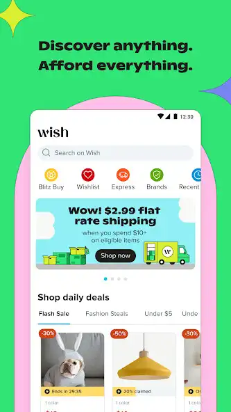 Play Wish: Shop and Save  and enjoy Wish: Shop and Save with UptoPlay