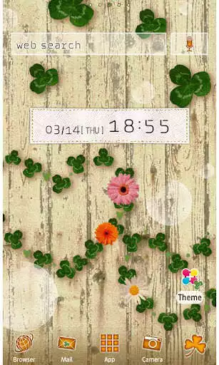 Play APK Wish Upon Clovers Wallpaper  and enjoy Wish Upon Clovers Wallpaper with UptoPlay jp.co.a_tm.android.plus_clover_ni_negaio