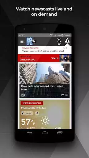 Play WISN 12 News and Weather  and enjoy WISN 12 News and Weather with UptoPlay