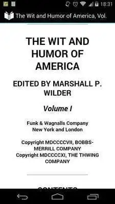 Play Wit and Humor of America 1