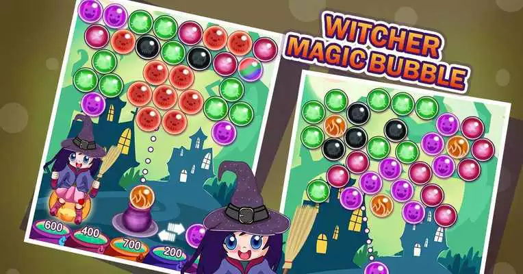 Play Witcher Magic Bubble