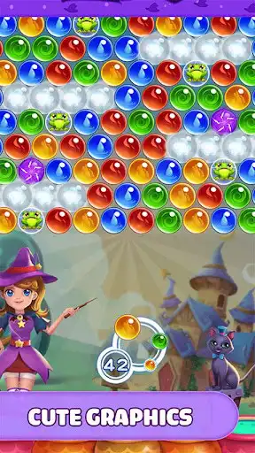 Play Witch Magic: Bubble Shooter
