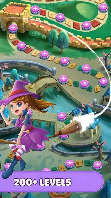 Play Witch Magic: Bubble Shooter