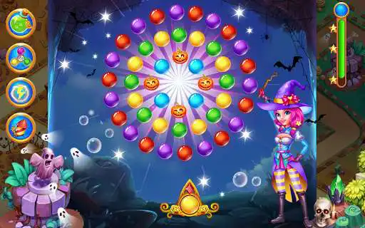 Play witch magic shooter as an online game witch magic shooter with UptoPlay