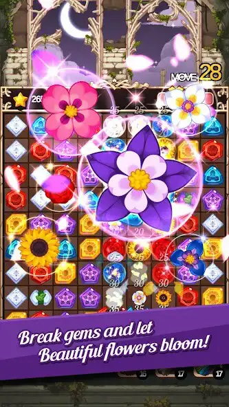Play Witchs Garden: puzzle as an online game Witchs Garden: puzzle with UptoPlay