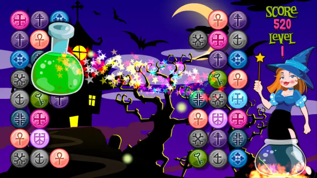 Play Witch Spheres  and enjoy Witch Spheres with UptoPlay