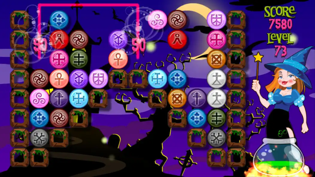 Play Witch Spheres as an online game Witch Spheres with UptoPlay