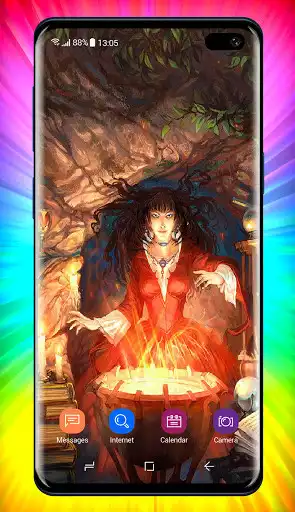 Play Witch Wallpaper as an online game Witch Wallpaper with UptoPlay