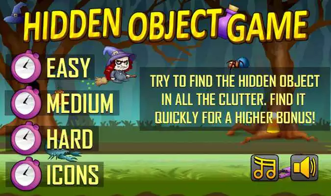 Play Witchy Treats Hidden Objects