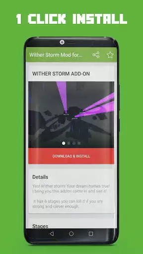 Play Wither Storm mod for MCPE  and enjoy Wither Storm mod for MCPE with UptoPlay