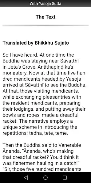 Play With Yasoja Sutta - Buddhism as an online game With Yasoja Sutta - Buddhism with UptoPlay