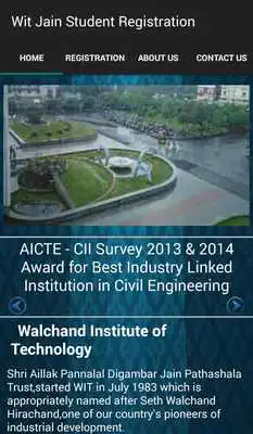 Play WitJainStudentRegistration