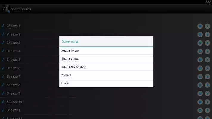 Play Witty Sneeze Sounds Ringtones