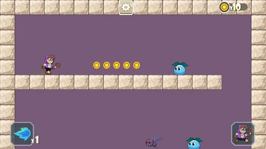 Play Wizard boy as an online game Wizard boy with UptoPlay