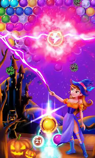 Play Wizard Bubble Shooter