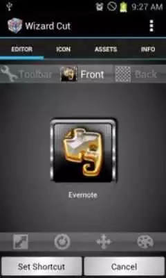 Play Wizard Cut Icon Changer