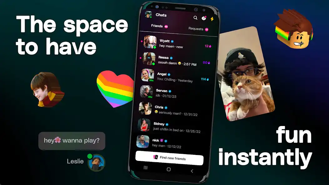 Play Wizz App - chat now as an online game Wizz App - chat now with UptoPlay