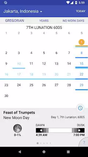 Play WLC Biblical Calendar as an online game WLC Biblical Calendar with UptoPlay