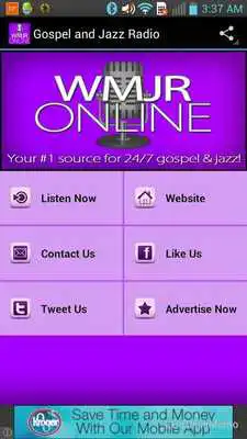 Play WMJR Gospel Jazz Radio