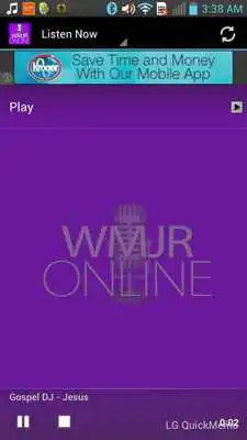 Play WMJR Gospel Jazz Radio