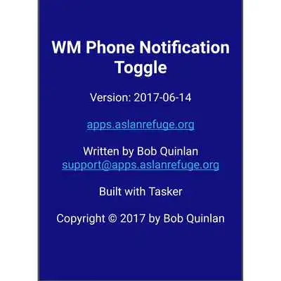Play WM Phone Notification Toggle