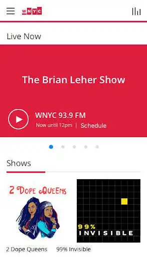 Play WNYC  and enjoy WNYC with UptoPlay