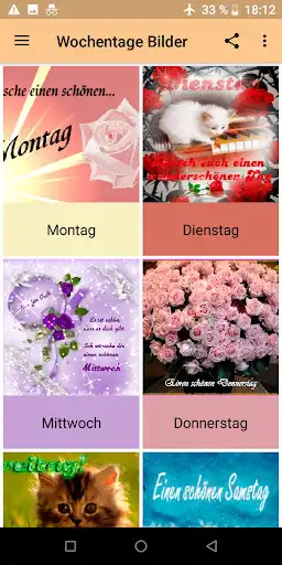 Play Wochentage Bilder  and enjoy Wochentage Bilder with UptoPlay