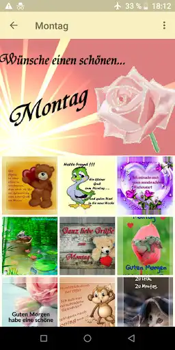Play Wochentage Bilder as an online game Wochentage Bilder with UptoPlay