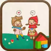 Free play online Wolf Boy dodol launcher theme APK