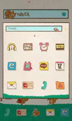 Play Wolf Boy dodol launcher theme Play Wolf Boy dodol launcher theme