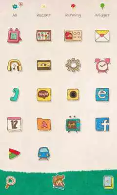 Play Wolf Boy dodol launcher theme Play Wolf Boy dodol launcher theme