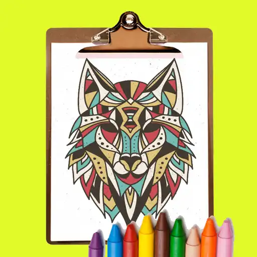 Play Wolf Coloring Book for Adults 2020 APK