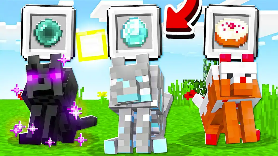 Play Wolf Craft Mod to Minecraft PE  and enjoy Wolf Craft Mod to Minecraft PE with UptoPlay
