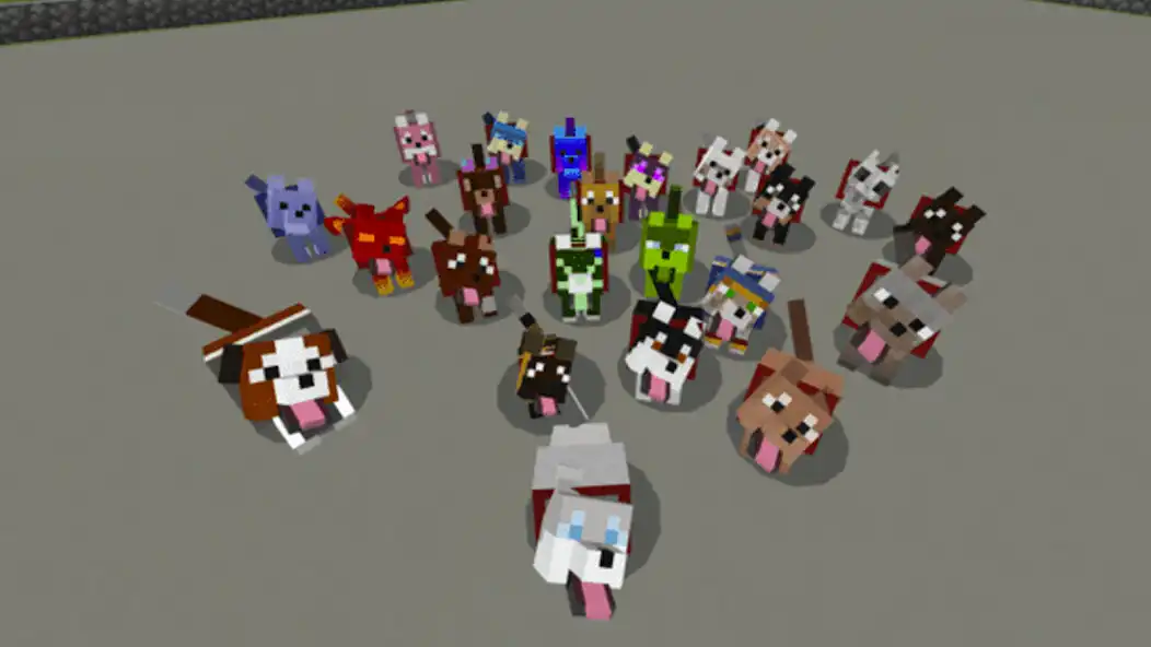 Play Wolf Craft Mod to Minecraft PE as an online game Wolf Craft Mod to Minecraft PE with UptoPlay