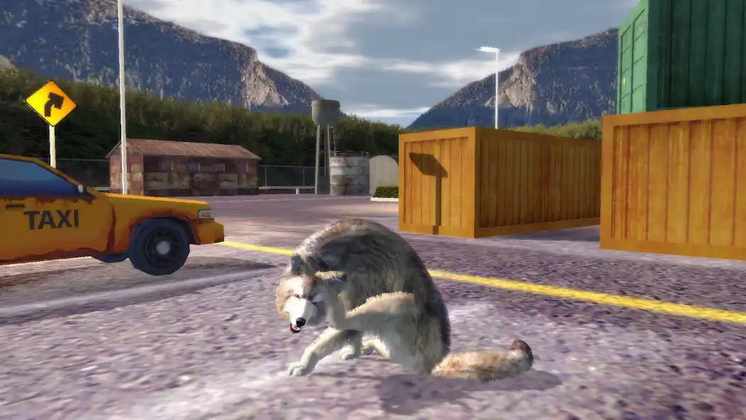 Play Wolf Dog Simulator as an online game Wolf Dog Simulator with UptoPlay