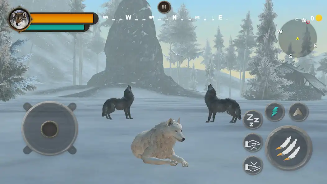 Play Wolf Hunting Wild Jungle games as an online game Wolf Hunting Wild Jungle games with UptoPlay