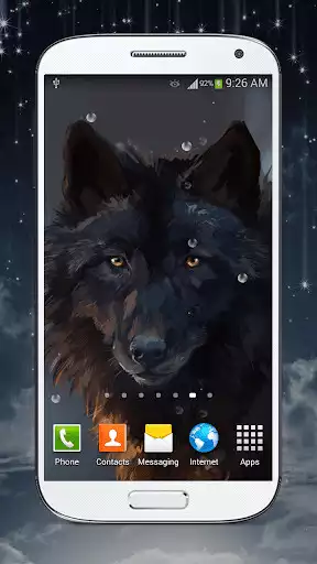 Play Wolf Live Wallpaper HD as an online game Wolf Live Wallpaper HD with UptoPlay